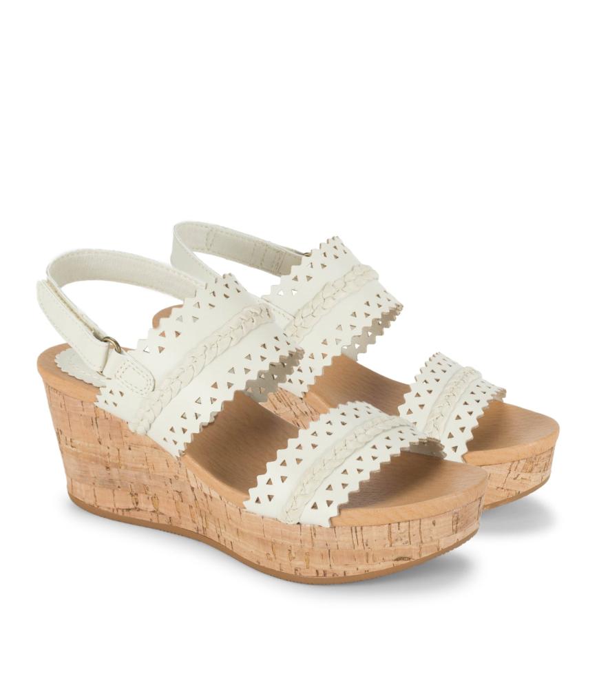 Baretraps Wedge Sandals | Women Rene Wedge Sandal Cream