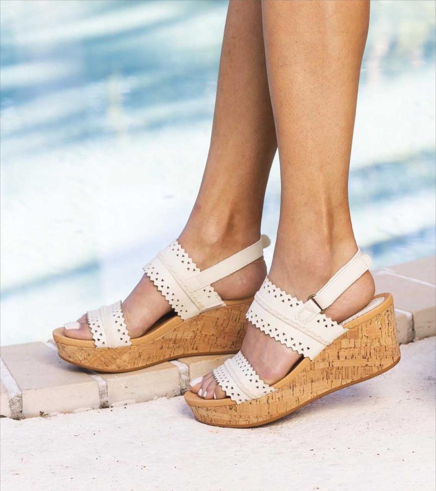 Baretraps Wedge Sandals | Women Rene Wedge Sandal Cream
