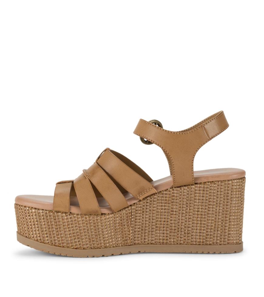 Baretraps Wedge Sandals | Women Savannah Wedge Sandal Caramel