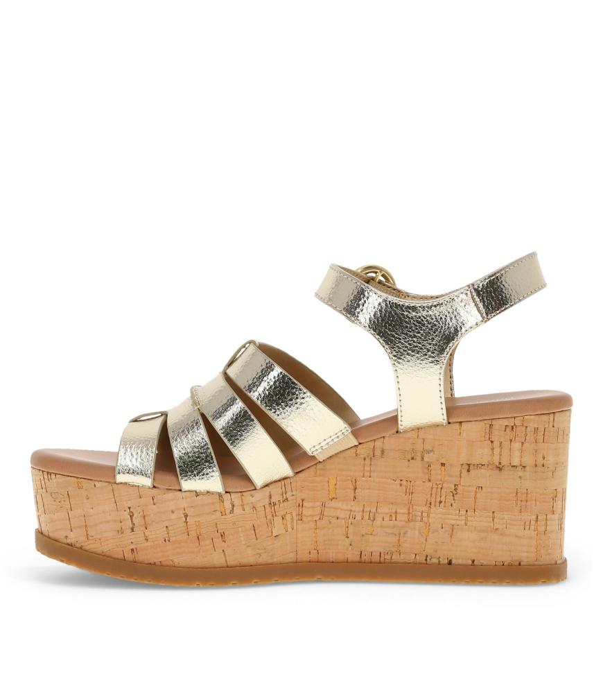 Baretraps Wedge Sandals | Women Savannah Wedge Sandal Light Gold