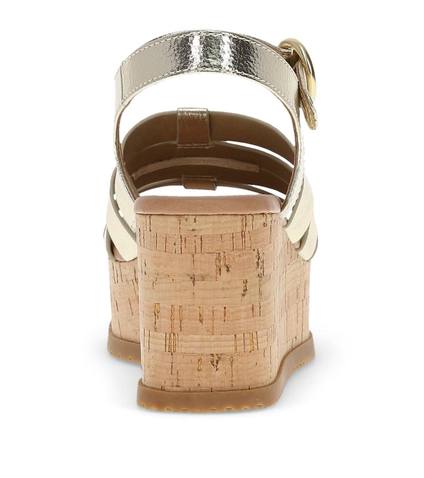 Baretraps Wedge Sandals | Women Savannah Wedge Sandal Light Gold