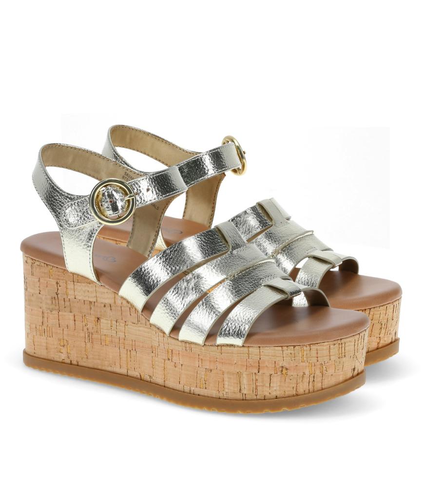 Baretraps Wedge Sandals | Women Savannah Wedge Sandal Light Gold