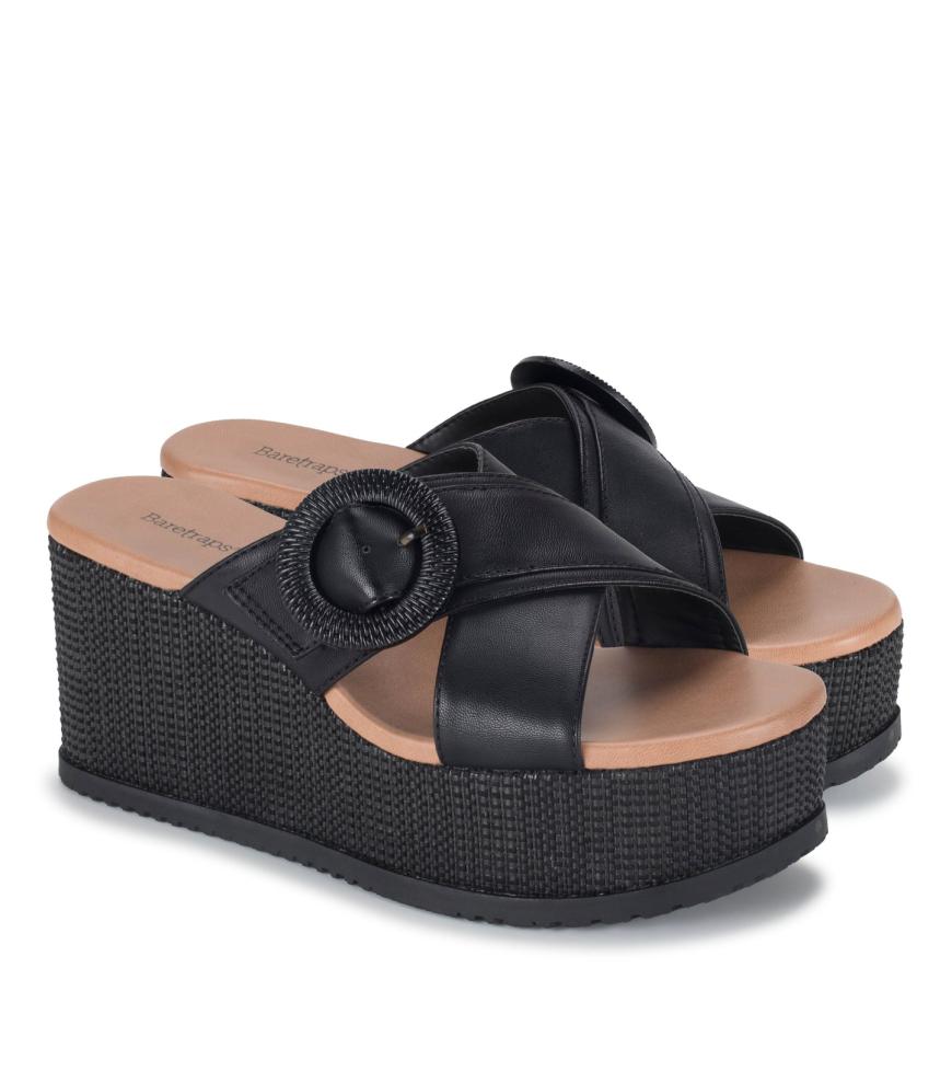 Baretraps Wedge Sandals | Women Sydney Wedge Sandal Black