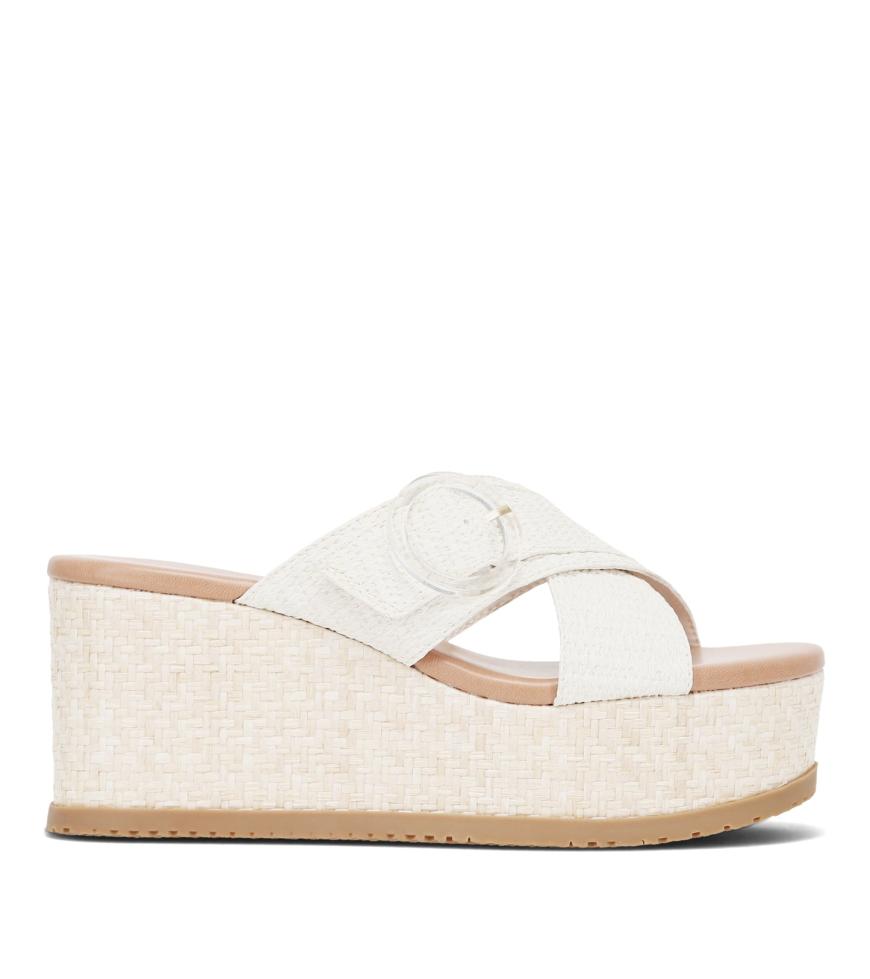 Baretraps Wedge Sandals | Women Sydney Wedge Sandal Cream