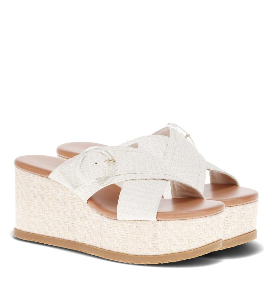 Baretraps Wedge Sandals | Women Sydney Wedge Sandal Cream