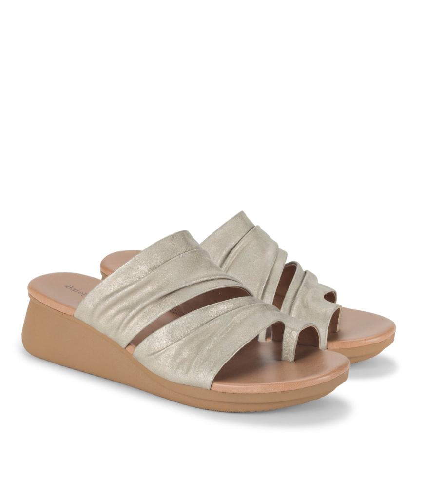 Baretraps Wedge Sandals | Women Venus Slide Sandal Champagne