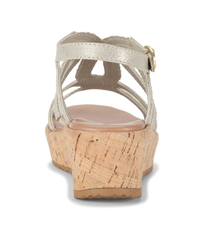 Baretraps Wedge Sandals | Women Wilma Wedge Sandal Champagne