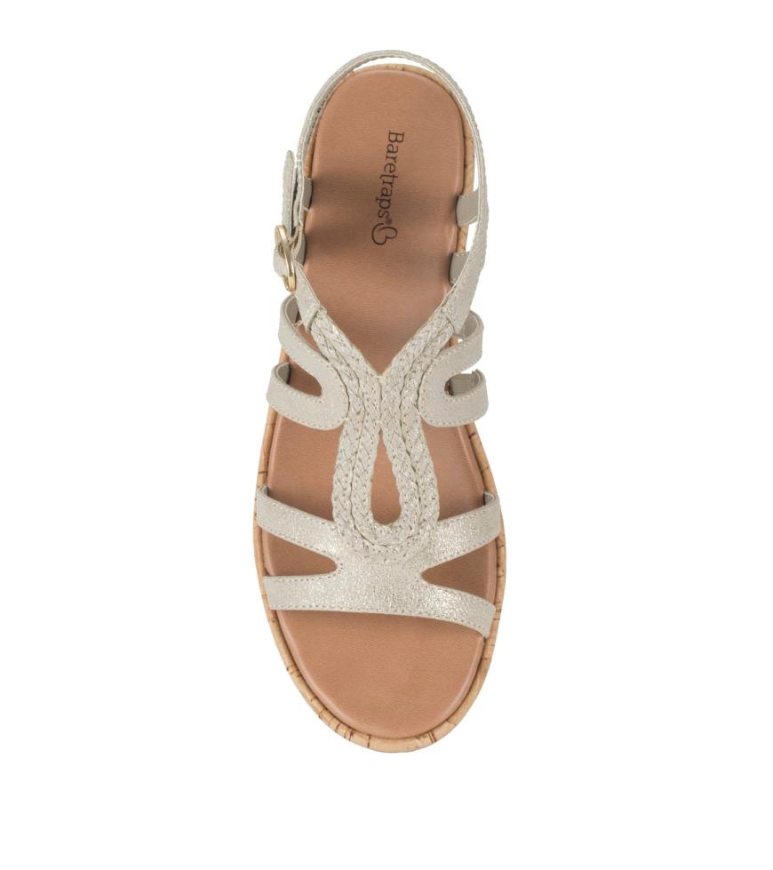 Baretraps Wedge Sandals | Women Wilma Wedge Sandal Champagne
