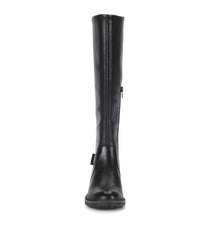 Baretraps Wide Calf Boots | Women Autumn Wide Calf Riding Boot Black