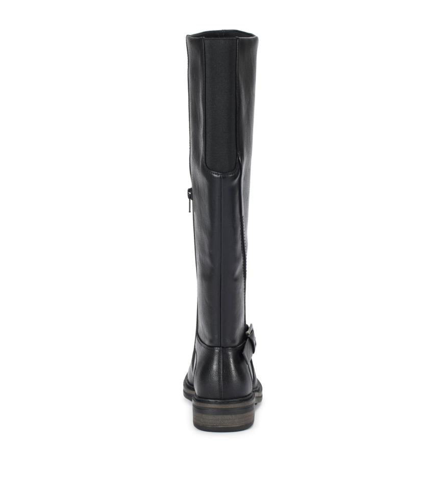 Baretraps Wide Calf Boots | Women Autumn Wide Calf Riding Boot Black