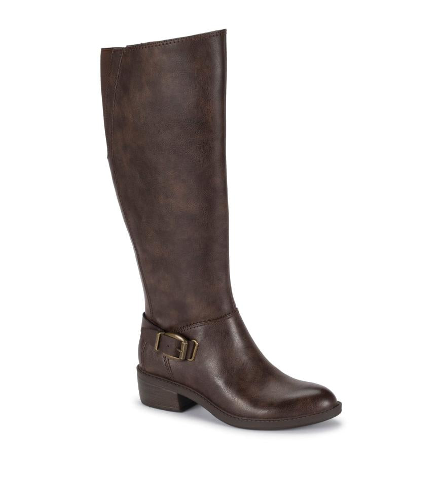 Baretraps Wide Calf Boots | Women Sasson Wide Calf Tall Boot Dark Brown