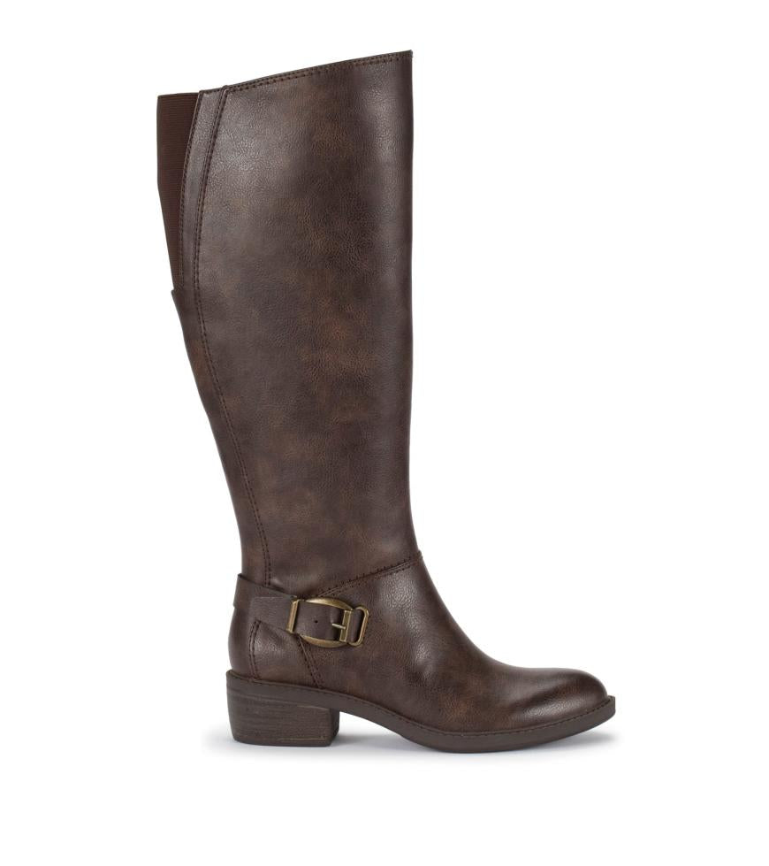 Baretraps Wide Calf Boots | Women Sasson Wide Calf Tall Boot Dark Brown
