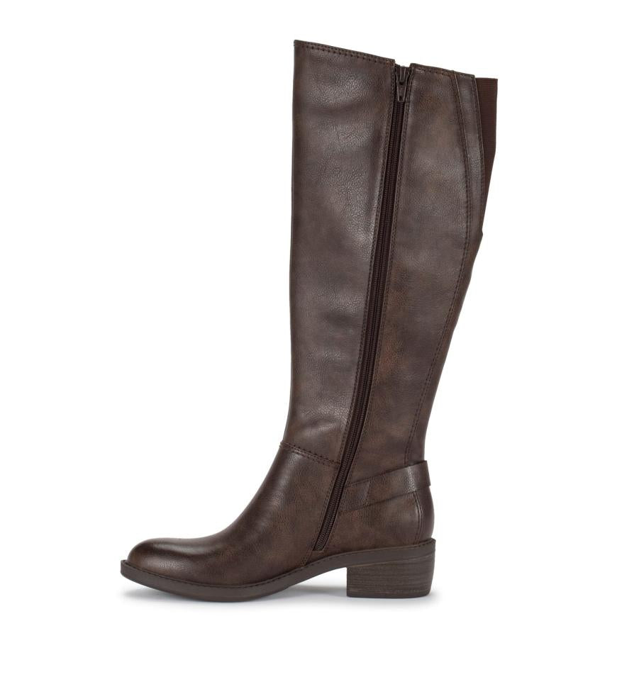 Baretraps Wide Calf Boots | Women Sasson Wide Calf Tall Boot Dark Brown