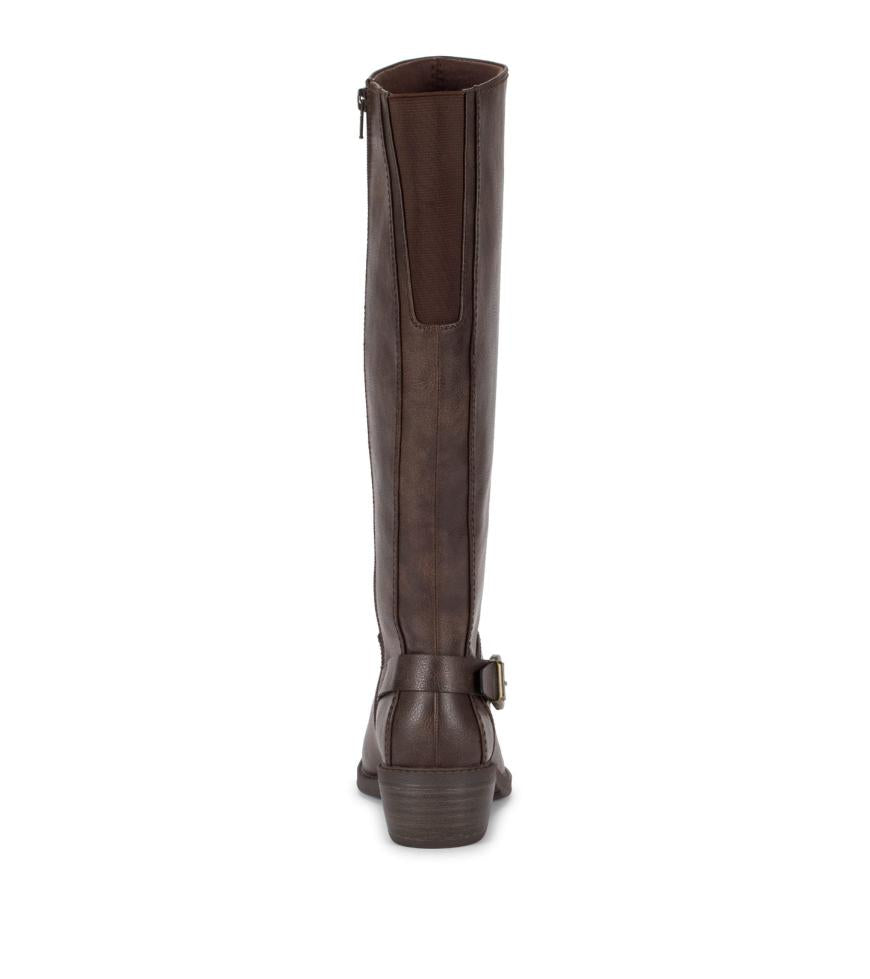 Baretraps Wide Calf Boots | Women Sasson Wide Calf Tall Boot Dark Brown