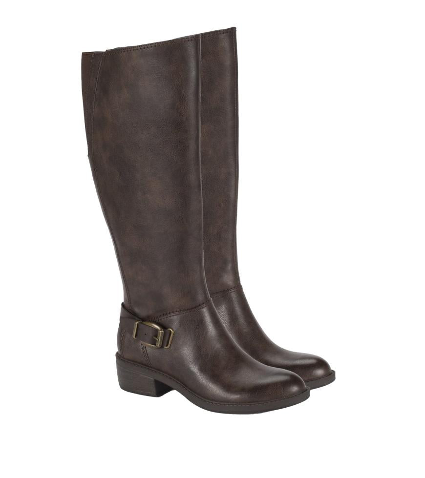 Baretraps Wide Calf Boots | Women Sasson Wide Calf Tall Boot Dark Brown