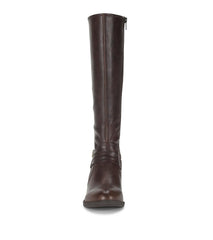 Baretraps Wide Calf Boots | Women Stratford Wide Calf Riding Boot Dark Brown